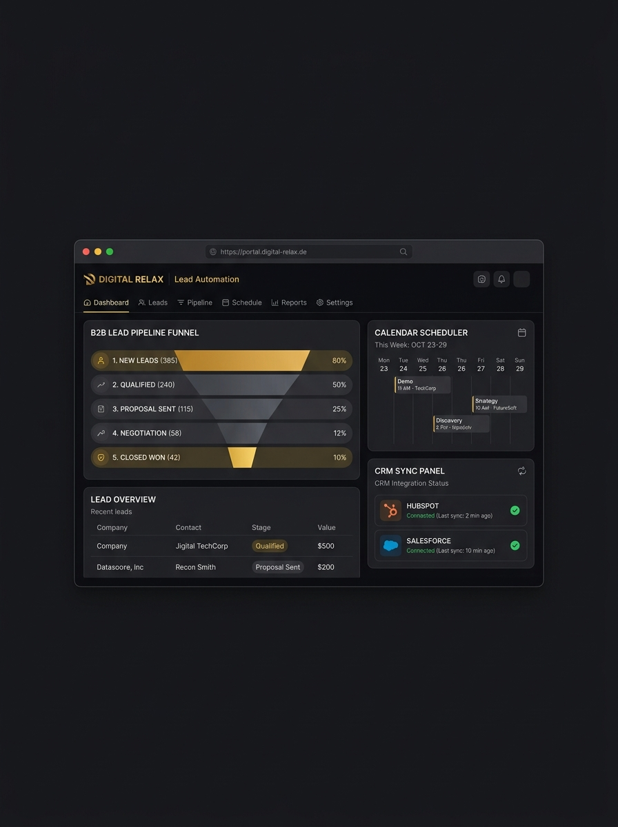 Digital Relax Workflows